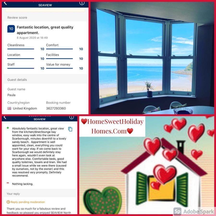 Seaview North Bay Holiday Home Apartment Scarborough Buitenkant foto